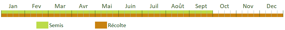 Calendrier de culture